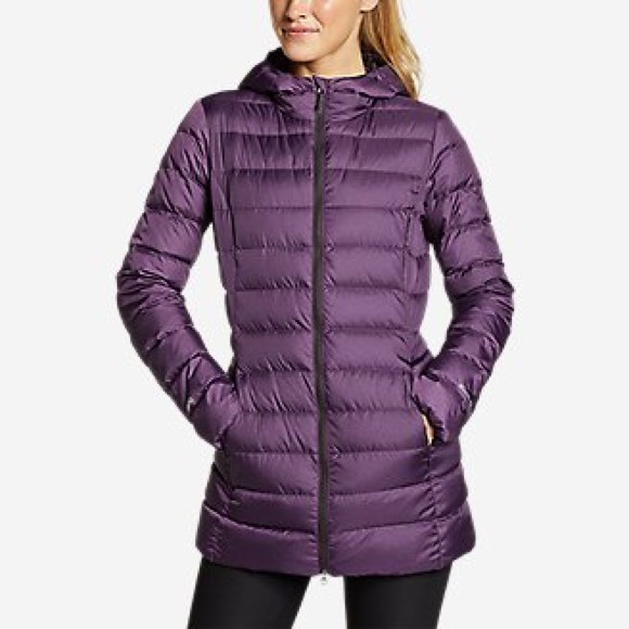 Eddie Bauer Jackets & Blazers - Eddie Bauer CirrusLite 2.0 Down Parka Dark Plum